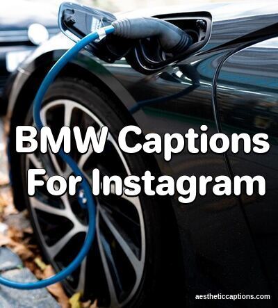 BMW Instagram Captions