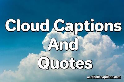 Cloud Captions For Instagram